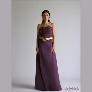 DaVita Purple Formal Dress